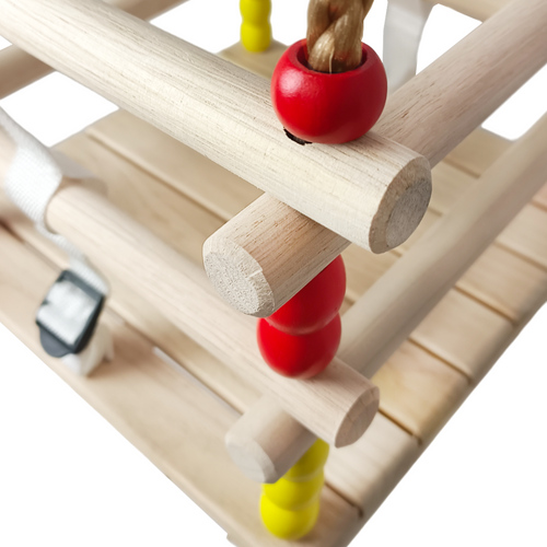 Wooden baby swing seat