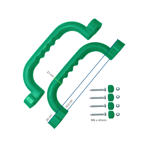Plastic handgrips set 250x75 mm