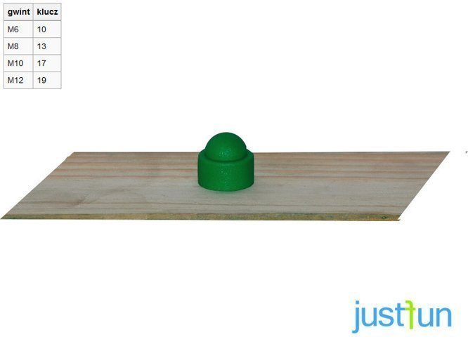 Cover for hexagon bolt M10