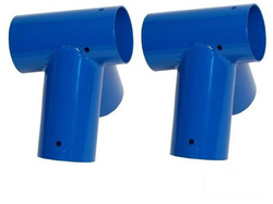 Metal swing corner round 100 angle 100-100