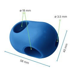 Standard connector ø 18 mm, II type