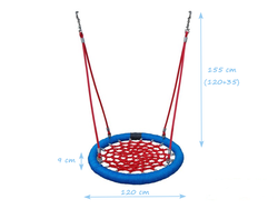 Nest swing 120 cm for commercial