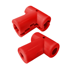 Connector T for reinforced (armed) rope