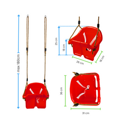 Baby swing seat Plastic ECO