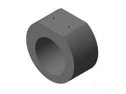 Seesaw bumper for square wood