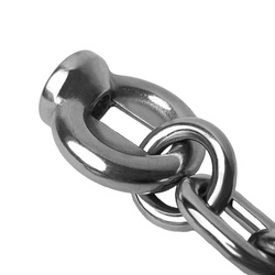 A set of stainless steel chains 6mm