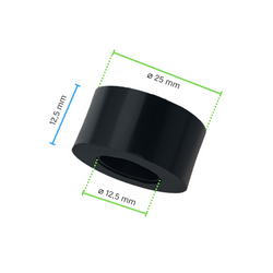Plastic distance ring 12,5 mm