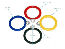 Aluminium Rings round for commercial (without chains)