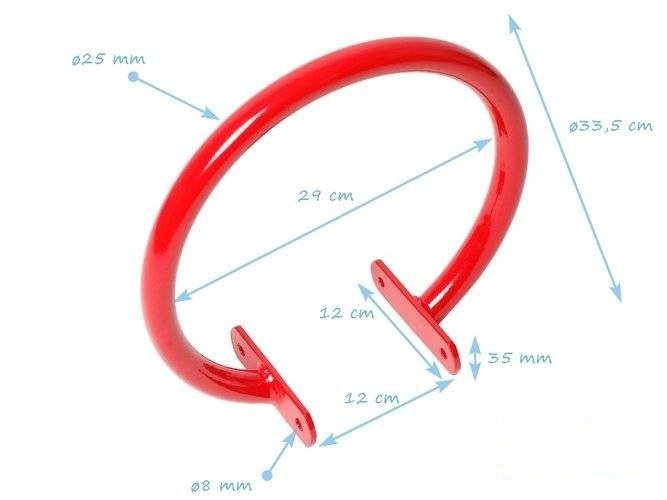Handgrip for see saw Ø240