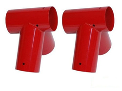 Metal swing corner round 100 angle 100-100