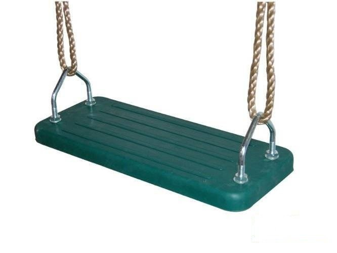 Rubber swing seat