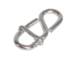 Metal eight with bar 6x70 mm