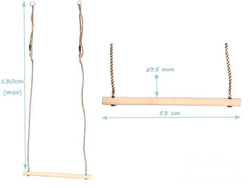 Wooden Trapeze bar