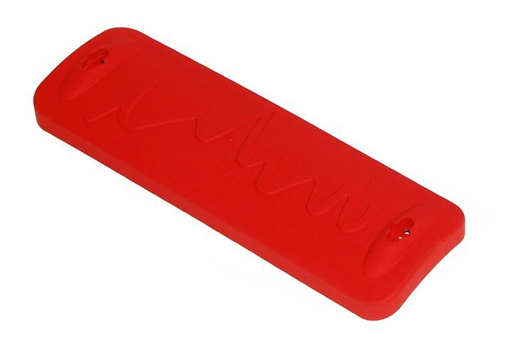 LUX rubber seat with an aluminum insert + Galvanized metal chain one-point set 5mm - 1,8m